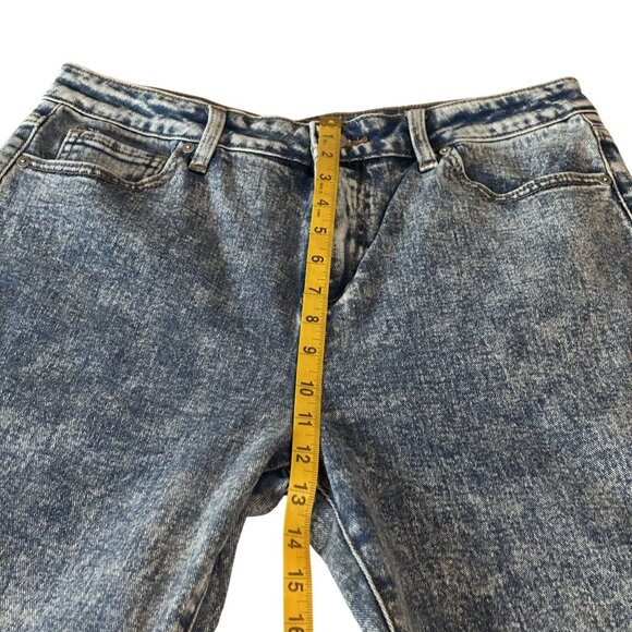 Ceros Womens High-Rise Acid Wash Denim Jeans Size 31 Relaxed Fit - Picture 7 of 9